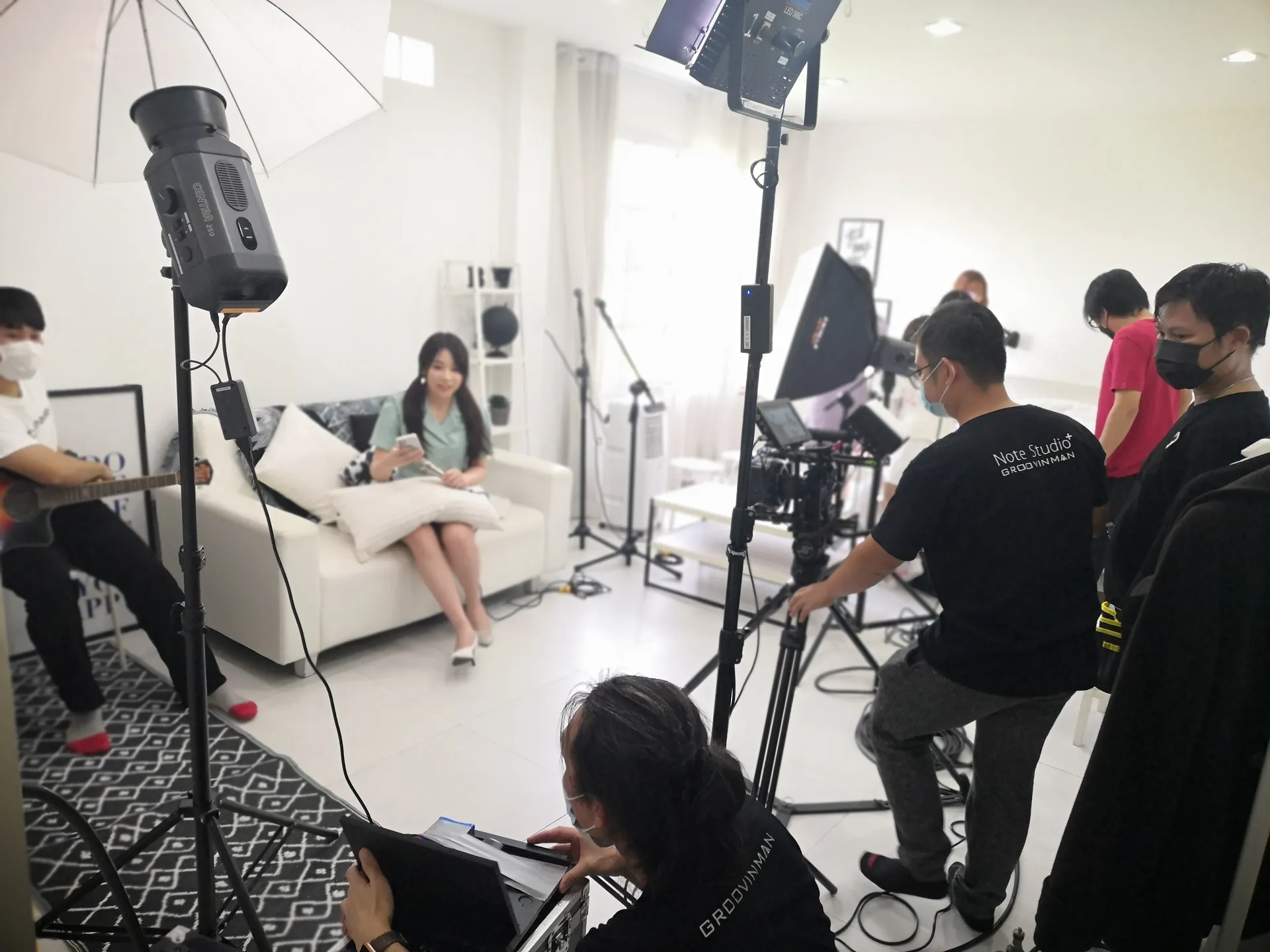 MV — กองถ่ายMV